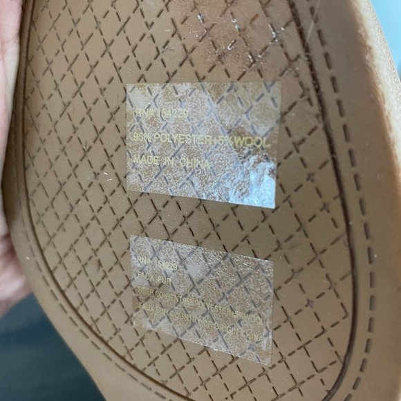 JESSICA Simpson Maelyn Lace-Up Suede Sherpa Platform Wedge Hiker Boots 6.5 - Picture 10 of 13